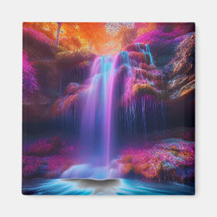 Imã Fantasy Colorous Waterfall