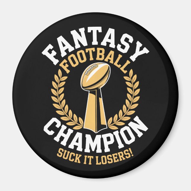 Imã Fantasy Football Champion (Frente)