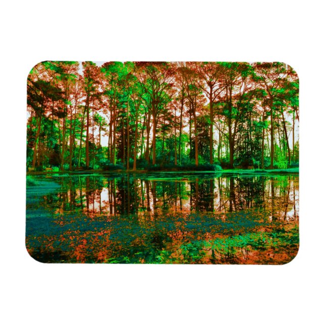 Ímã Fantasy Forest por Shirley Taylor (Horizontal)