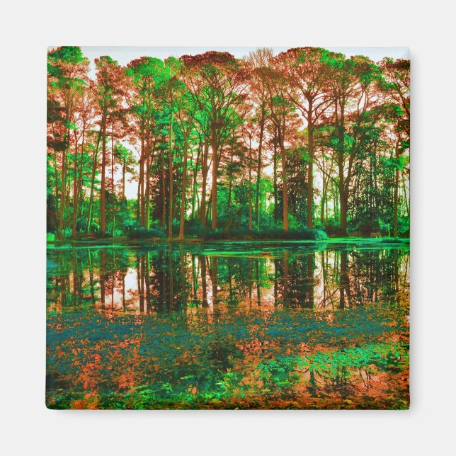 Imã Fantasy Forest por Shirley Taylor (Frente)