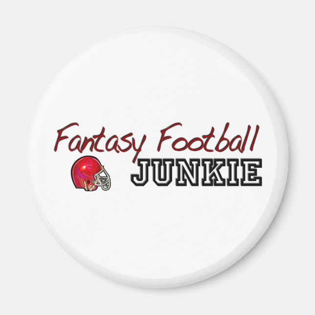 Imã Fantasy Futebol Junkie (Frente)