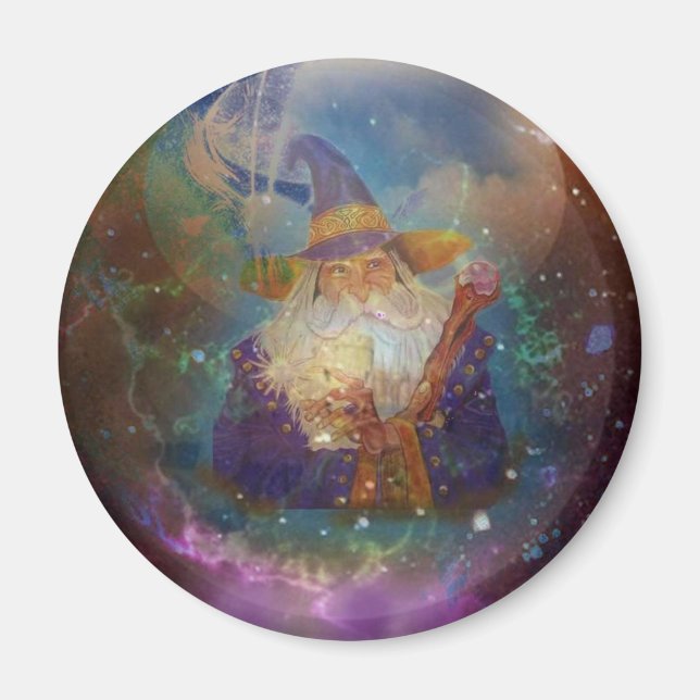 Imã Fantasy Wizard (Frente)
