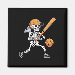 Imã Fantoches de Esqueleto Fantasia Macia de Halloween