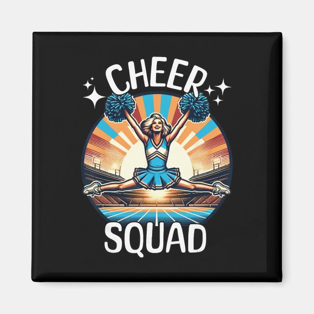 Imã Farda de Cheerleader Esquadrão de Cheerleading Che (Frente)
