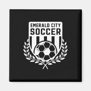 Imã Fardo de Futebol do Wizard Of Oz Cidade Esmeralda