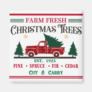 Imã Farm Fresh Christmas Trees Cut and Carry - Truck M