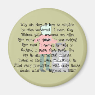 Imã Farmacêutica Arte Oferece "Candy Heart Rx's"