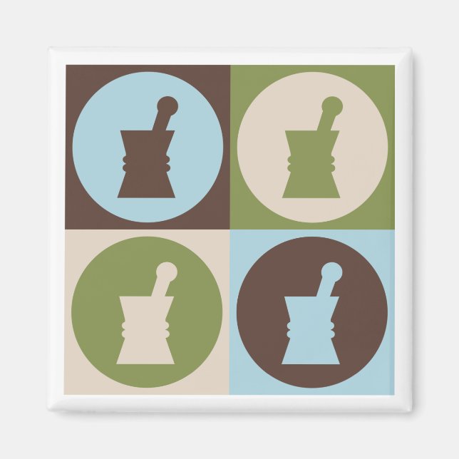 Imã Farmacologia de pop Art (Frente)