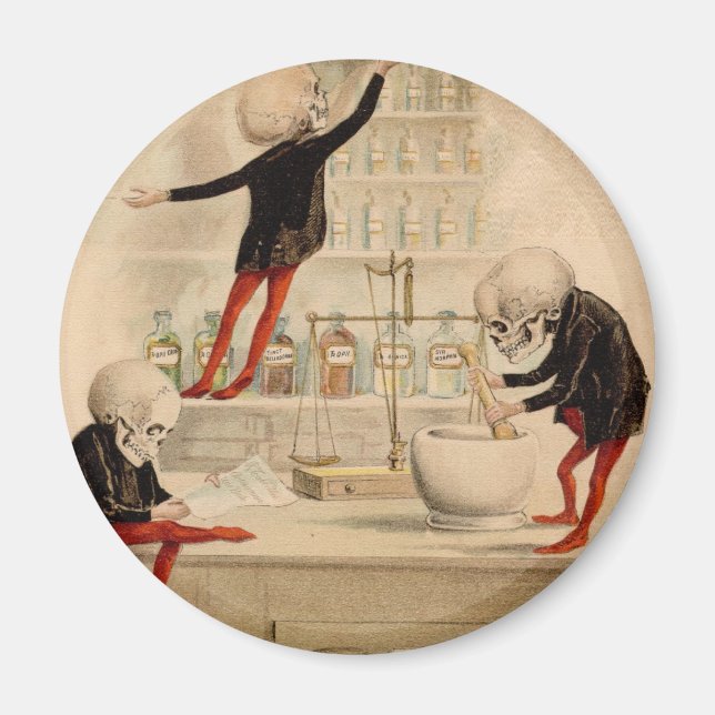 Imã Fármacos esqueléticos (Frente)