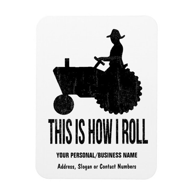 Ímã Farmer no Trator é assim que eu rolo (Vertical)