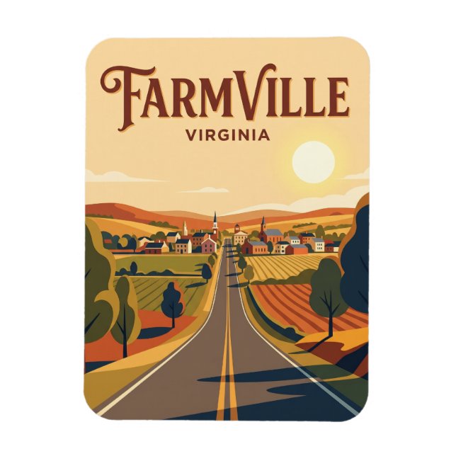 Ímã Farmville EUA (Vertical)