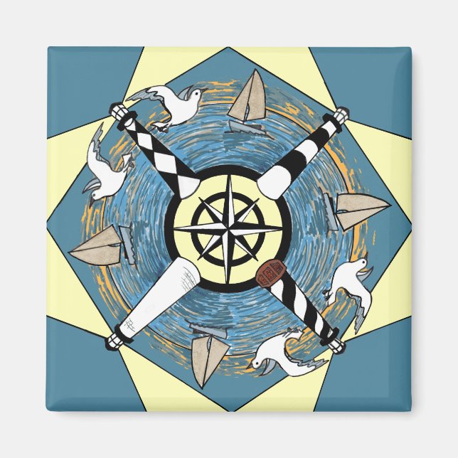 Imã Faróis de NC- ímã (Frente)