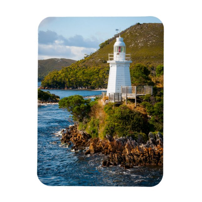 Ímã Faróis | Farol de Bonnet Island (Vertical)