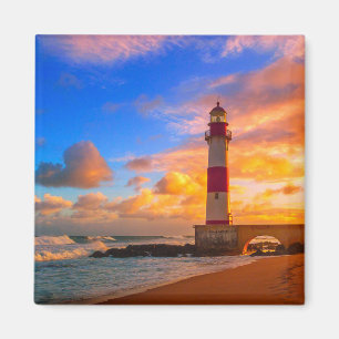 Imã Faróis   Farol de Itapuã Brasil