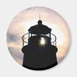 Imã Farol ao pôr do sol