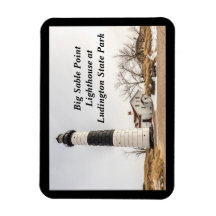 Farol Big Sable Point em Ludington