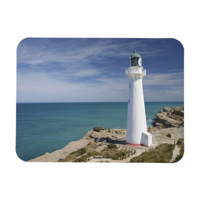 Ímã Farol Castle Point, Castlepoint, Wairarapa, (Horizontal)