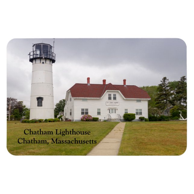 Ímã Farol Chatham em Chatham Massachusetts (Horizontal)