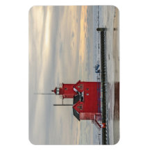 Farol conhecido como Grande Vermelho na Holanda, M