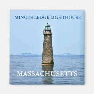Imã Farol da borda de Minots, ímã de Massachusetts