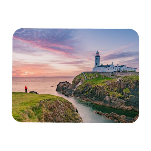 Ímã Farol da cabeça do calço | Donegal, Irlanda (Horizontal)