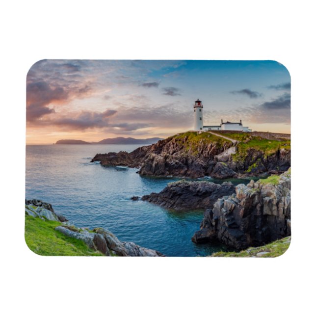 Ímã Farol da cabeça do calço | Donegal, Irlanda (Horizontal)