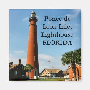 Imã Farol da entrada de Ponce de Leon, ímã de Florid