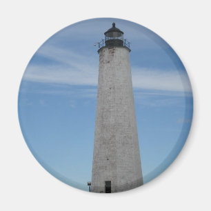 Imã Farol de 5 milhas New Haven CT Harbor