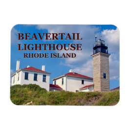 Ímã Farol de Beavertail, Flexi-Magnet Rhode Island