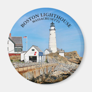 Imã Farol de Boston, ímã redondo de Massachusetts
