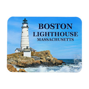 Ímã Farol de Boston, Massachusetts Flex Magnet