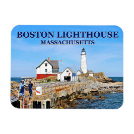 Ímã Farol de Boston, Massachusetts Flex Magnet