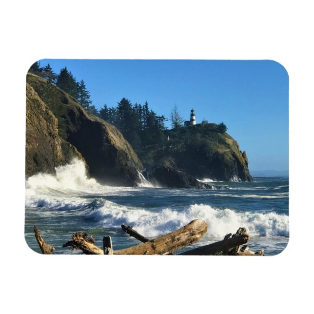 Ímã Farol de Desapontamento de Cabo, Washington (Horizontal)