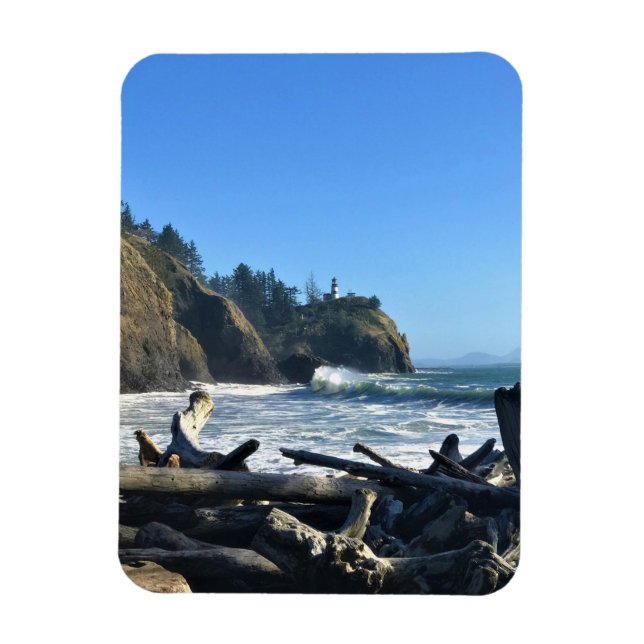 Ímã Farol de Desapontamento de Cabo, Washington (Vertical)