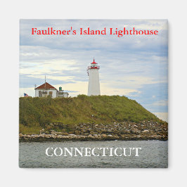 Imã Farol de Faulkner's Island, Magnet de Connecticut