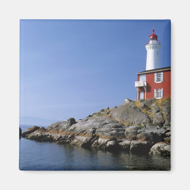 Imã Farol de Fisgard no Fort Rodd Hill (Frente)