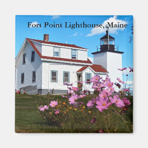 Imã Farol de Forte, Maine Magnet
