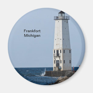 Imã Farol de Frankfort Michigan