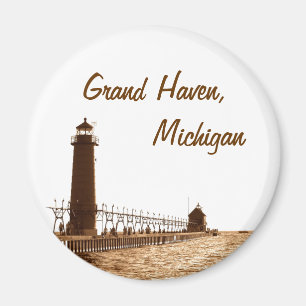 Imã farol de Grand haven micMichigan