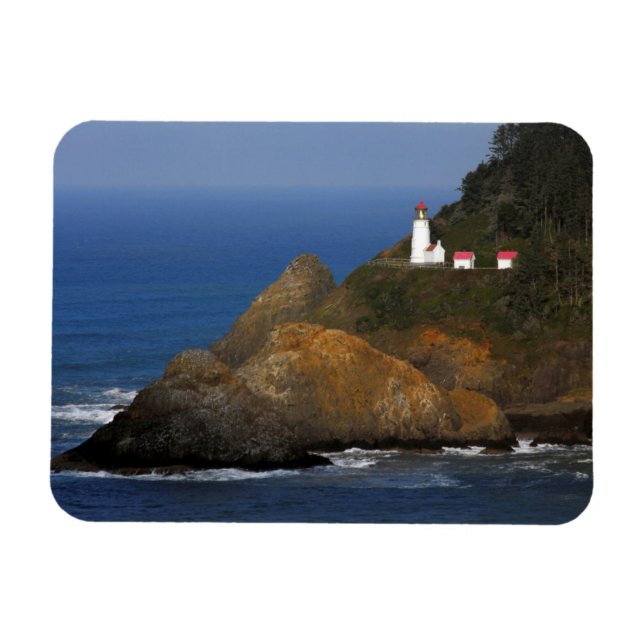 Ímã Farol de Heceta Head, Cape Creek, Oregon, EUA (Horizontal)