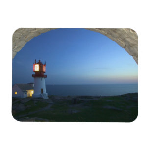 Ímã farol de lindesnes, ponto mais meridional da norue