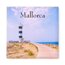 Farol de Mallorca na Colônia de Sant Jordi Foto