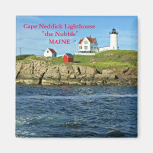 Imã Farol de Neddick do cabo - o Nubble, ímã de Main
