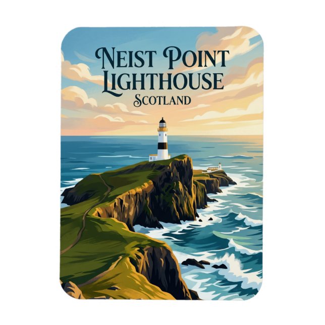 Ímã Farol de Neist Point Escócia (Vertical)