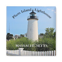 Farol de Plum Island, Massachusetts Magnet