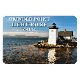 Ímã Farol de Ponto Grindle, Maine Flexi Magnet