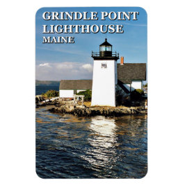 Ímã Farol de Ponto Grindle, Maine Flexi Magnet