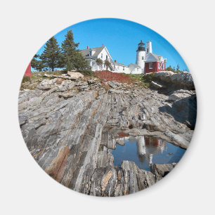 Imã Farol De Ponto Pemaquide, Maine
