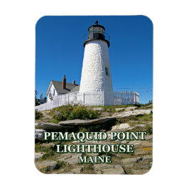 Ímã Farol de Ponto Pemaquide, Maine