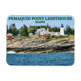 Ímã Farol de Ponto Pemaquide, Maine Magnet